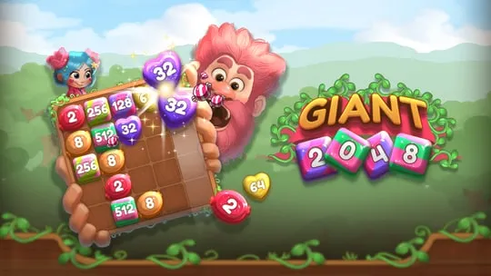 Hình ảnh game 2048 Giant