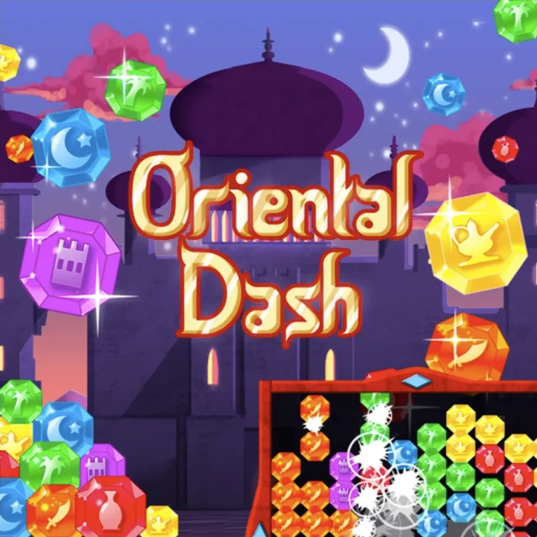 Hình ảnh game Kim Cương Phá Gạch Oriental Dash