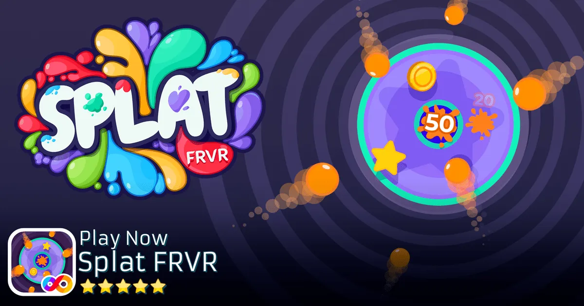 Hình ảnh game Ném Sơn Splat Frvr