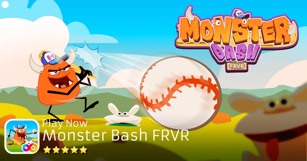 Hình ảnh game Quái Vật Đánh Bóng Chày Monster